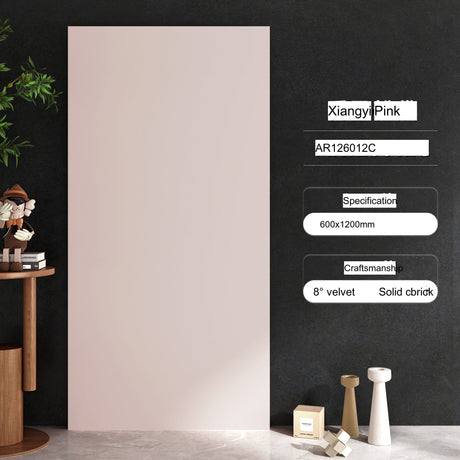 LOFTWELL Amelie Softlight Velvet Solid Color Morandi Tile from LOFTWELL