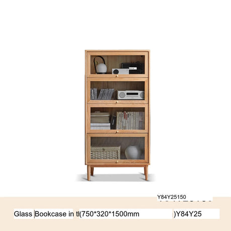 GENJI Amaterasu Sustainable Natural Wood Bookshelf System from GENJI