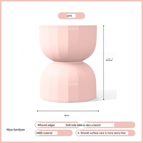 NIYE Kyoto Artisan Hourglass Side Table - Compact, Stylish, Versatile from NIYE