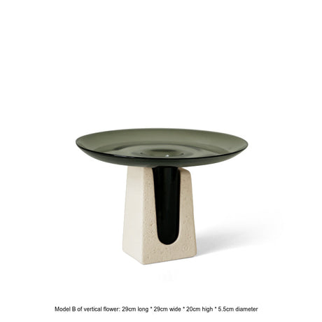VAVINCI Candelaria Exquisite Brown Glass Vase from VAVINCI