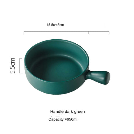 LIVETAI Seiryu Elegant Ceramic Noodle Bowl from LIVETAI
