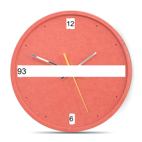 MANDELA Elysium Sleek Minimalist Silent Clock from MANDELA