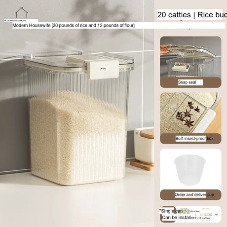 MH Juniper High-Durability Insect-Moisture Storage Box from MH