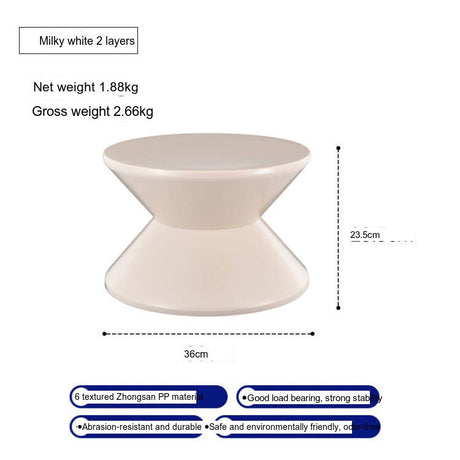 NIYE Ashtoria Chic Hourglass Design Small Stool from NIYE