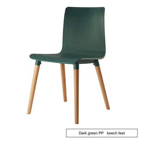 NIYE Isadora Minimalist Plastic Dining Chair from NIYE