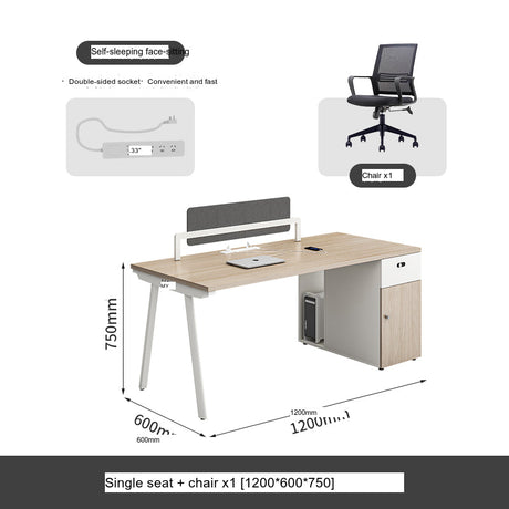 MUTINI Santiago Simple Design Office Desk Set from MUTINI