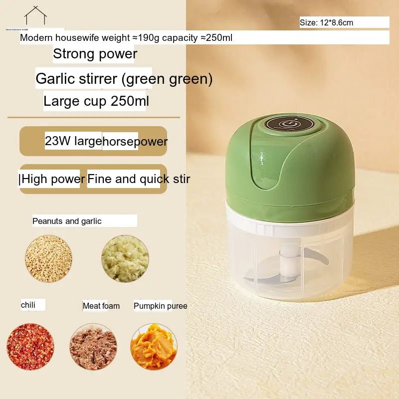 MH Elowen Ergonomic Electric Garlic Crusher from MH