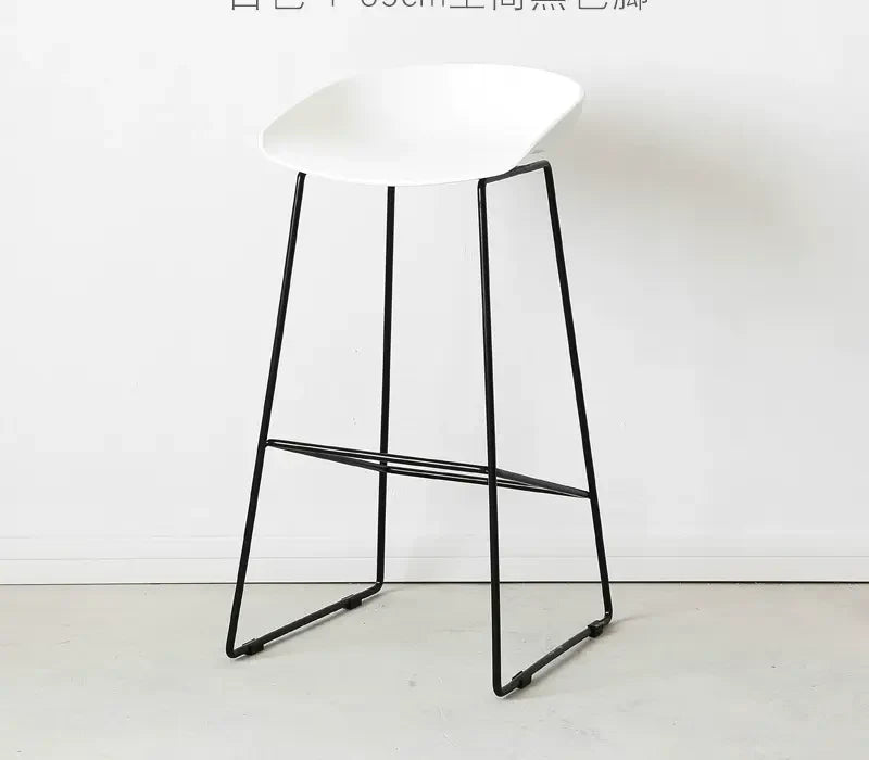 LAIMO Beatrix Sleek Modern Tall Bar Stool from LAIMO