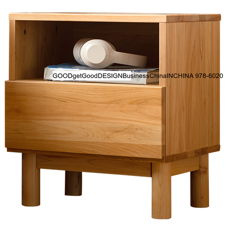 BAIYA SHUNAN KATSUMI Rustic Cypress Wood Storage Side Cabinet from BAIYA SHUNAN