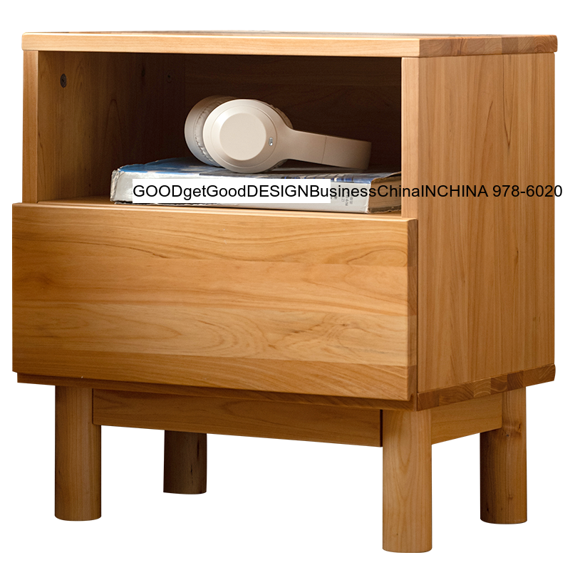BAIYA SHUNAN KATSUMI Rustic Cypress Wood Storage Side Cabinet from BAIYA SHUNAN