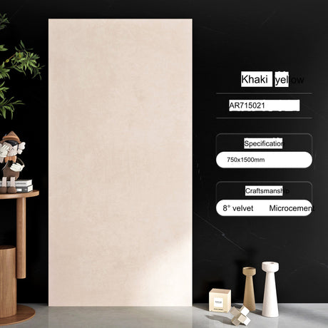 LOFTWELL Aricela Luxurious Soft Velvet Micro Cement Tile from LOFTWELL