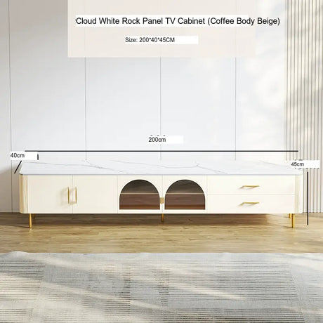 XIMIKA Isolde Elegant Modern Combination Coffee Table Cabinet from XIMIKA