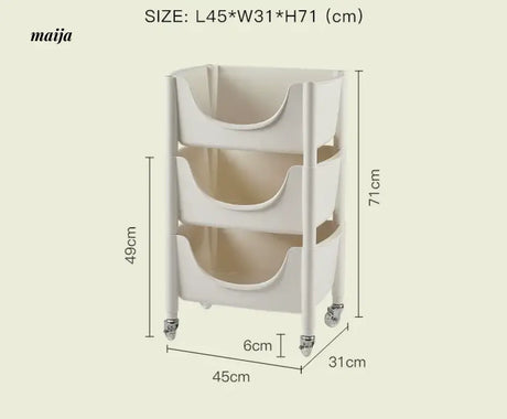 LAZYSPACE Ivy Acrylic Storage System from LAZYSPACE