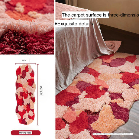 KENZAKI Sakura Snow Washable Rug from KENZAKI