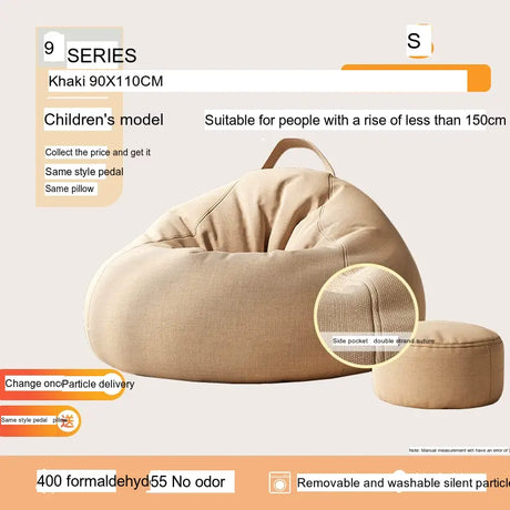 LEDONG Elowen Cozy Creative Bean Bag Chair from LEDONG