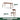 GENJI Marisol Scandinavian Peach Highchair Natural Wood Feed Table from GENJI