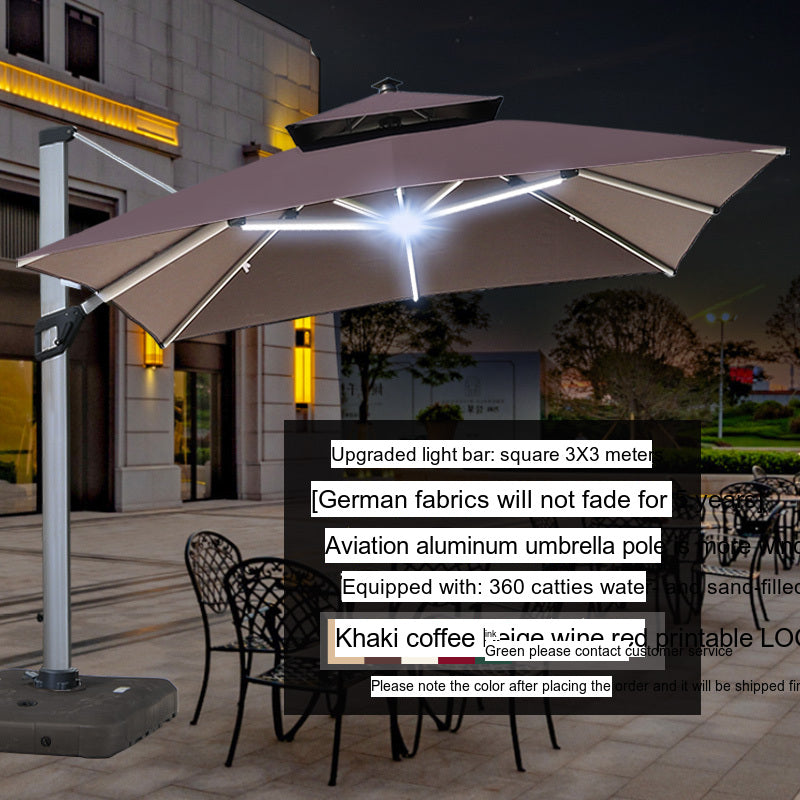 MOJIA Valeria European-Style Roman Garden Umbrella for Shade & Elegance from MOJIA