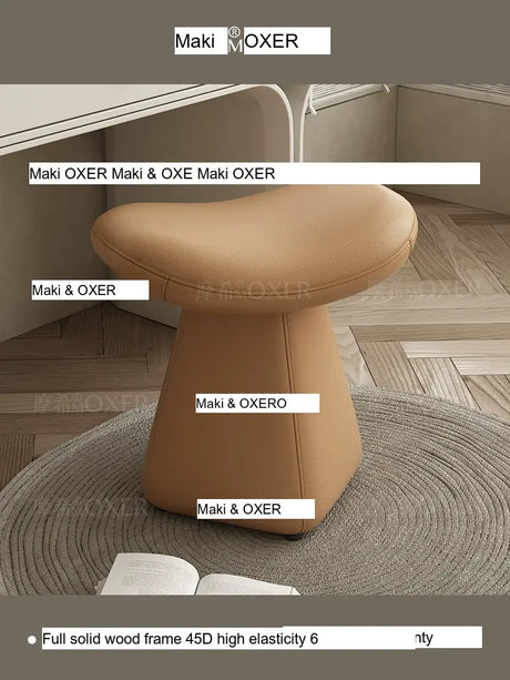 MOXER Isadora Elegant Rotatable Makeup Stool from MOXER