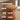 MOXER Sakura Elegant Cream Retro Leather Stool from MOXER