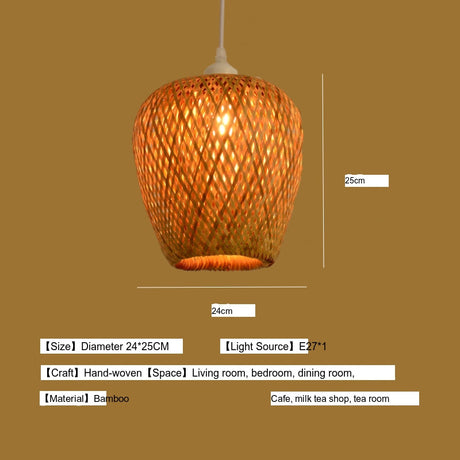 BOJI Araceli Colorful Bamboo Lantern Set from BOJI
