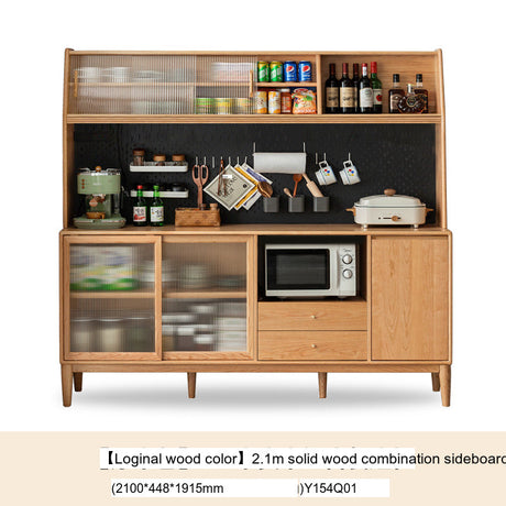GENJI Akihiro Elegant Solid Wood High Cabinet from GENJI