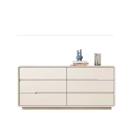 LINYUE Gideon Italian Black Minimalist Multi-Drawer Cabinet from LINYUE
