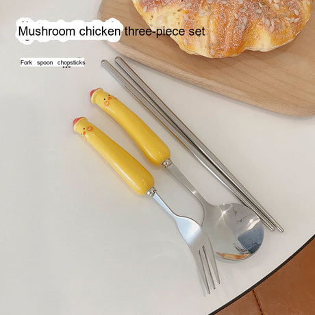 MI XIAOXIAO Elowen Playful Eco-Friendly Cutlery Set from MI XIAOXIAO