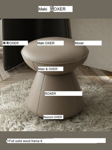 MOXER Zephyra Luxurious Swivel Makeup Stool from MOXER