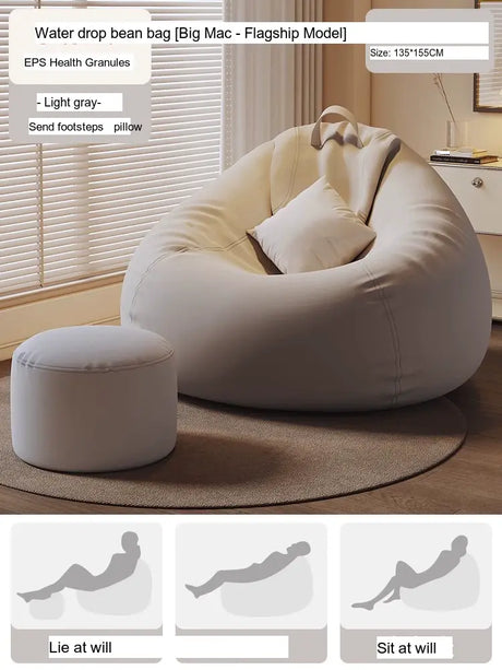 LEDONG Haruki Cozy Compact Recliner Chair from LEDONG