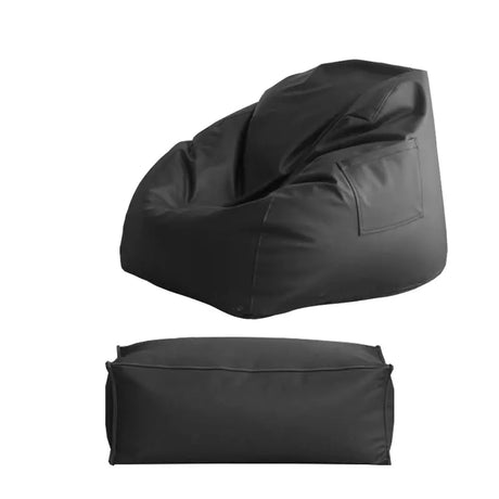 YUEMAI Theo Light Luxury Leather Bean Bag Chair from YUEMAI