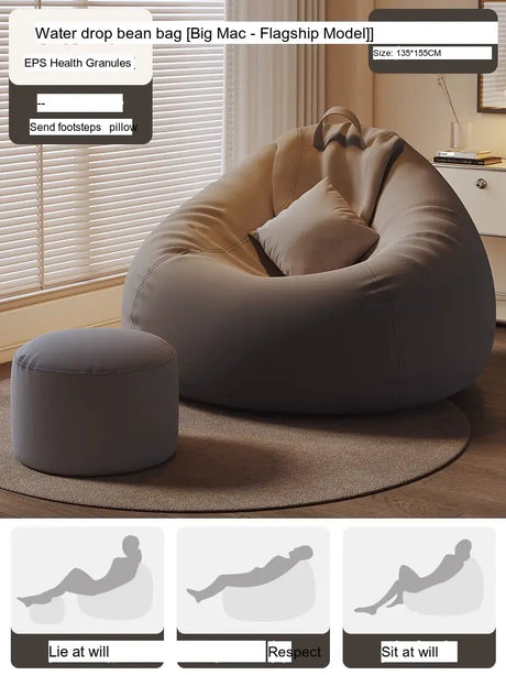 LEDONG Haruki Cozy Compact Recliner Chair from LEDONG
