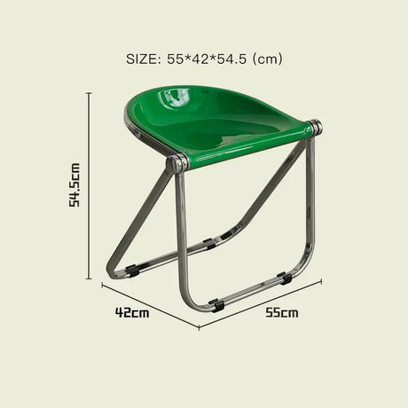 LAZYSPACE Noah Transparent Folding Chair from LAZYSPACE