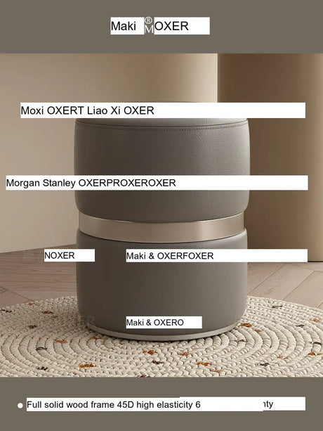 MOXER Kairo Elegant Rotating Makeup Stool from MOXER