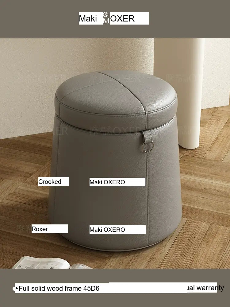MOXER Lucinda Elegant Light Luxury Makeup Stool from MOXER