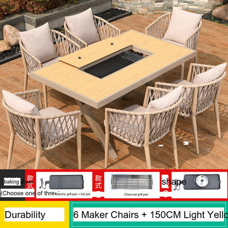 MOJIA Callista Aluminum Outdoor Lounge Chair for Modern Villas from MOJIA