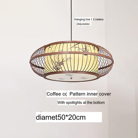 BOJI Amaterasu Elegant Bamboo Balcony Lamp from BOJI