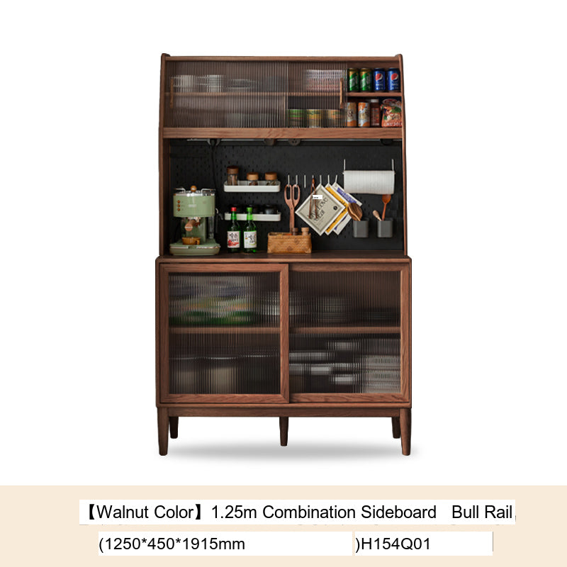 GENJI Akihiro Elegant Solid Wood High Cabinet from GENJI