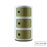 NIYE Aveline Minimalist Round Storage Side Table from NIYE