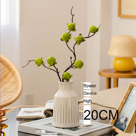 JUHAN Thalassa Lush Decorative Simulation Persimmon Branches from JUHAN