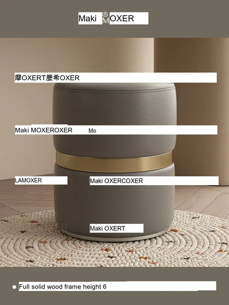 MOXER Kairo Elegant Rotating Makeup Stool from MOXER