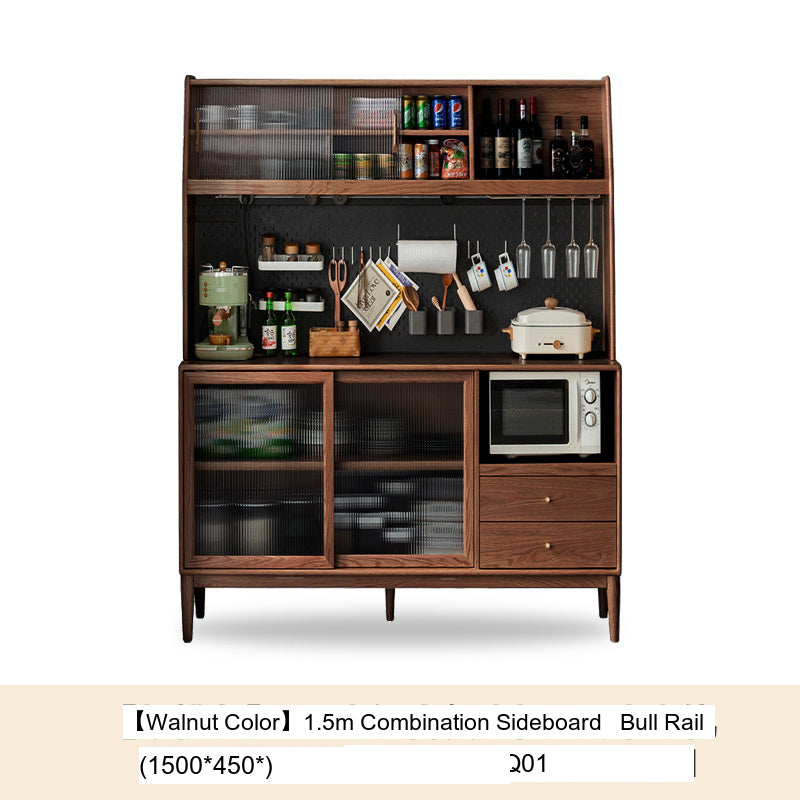GENJI Akihiro Elegant Solid Wood High Cabinet from GENJI