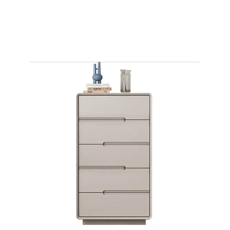 LINYUE Gideon Italian Black Minimalist Multi-Drawer Cabinet from LINYUE