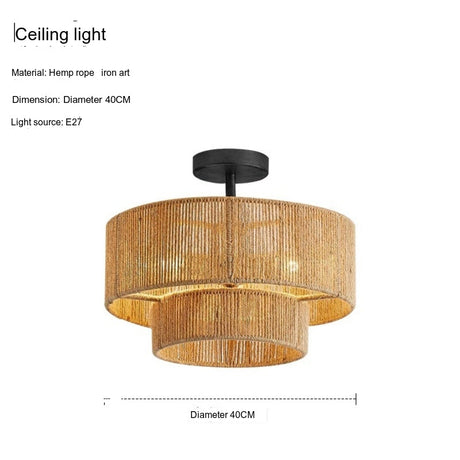 BOJI Akihiro Vintage Aesthetic Pendant Light from BOJI