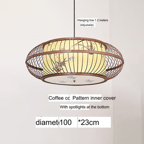 BOJI Amaterasu Elegant Bamboo Balcony Lamp from BOJI