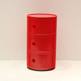 NIYE Aveline Minimalist Round Storage Side Table from NIYE