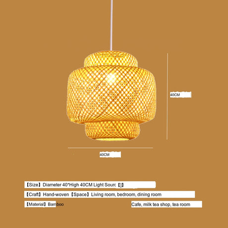 BOJI Araceli Colorful Bamboo Lantern Set from BOJI