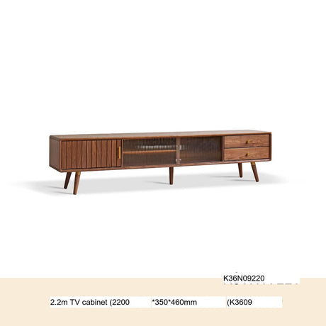GENJI Akihiko Elegant Solid Wood TV Cabinet from GENJI