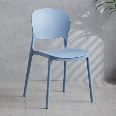 A&D Callidora Minimalist Durable Plastic Dining Chair from A&D