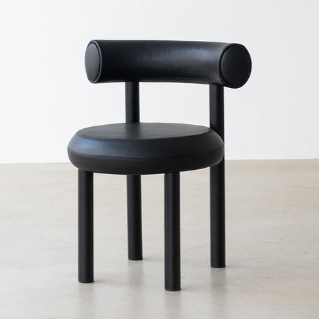 SOOGOOD Zenobia Minimalist Chubby Chair Stainless Steel Study Chair from SOOGOOD