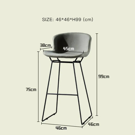 LAZYSPACE Oliver Peak Bar Chair from LAZYSPACE
